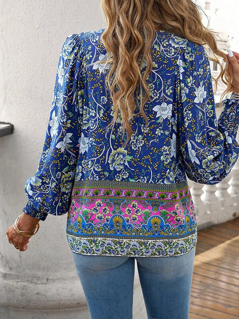 Arya | Boho Blossom Jongens Blouse