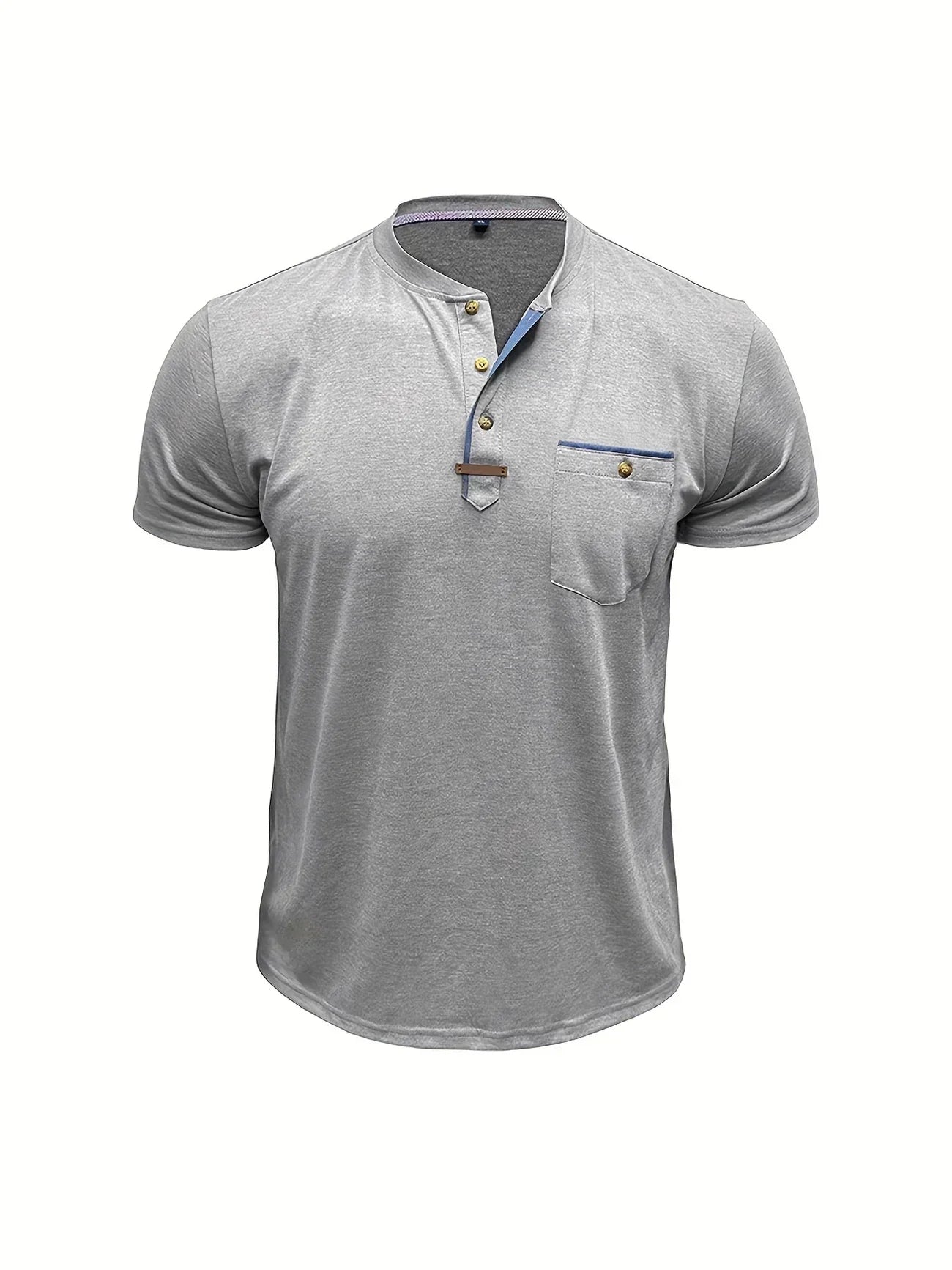 Savrani™ | Elegante T-shirt met ronde hals en zak