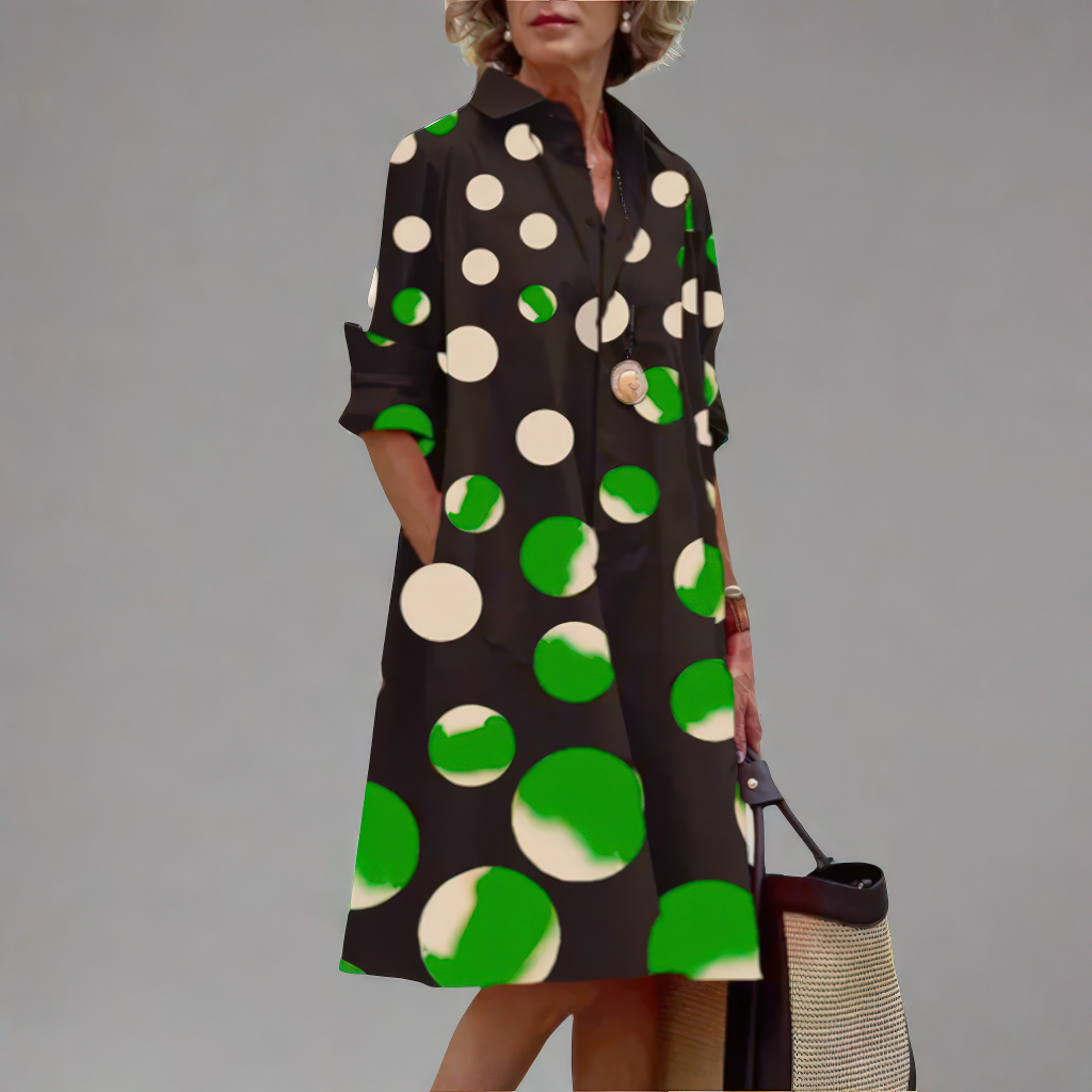 Eike | Handgemaakte Midi-jurk