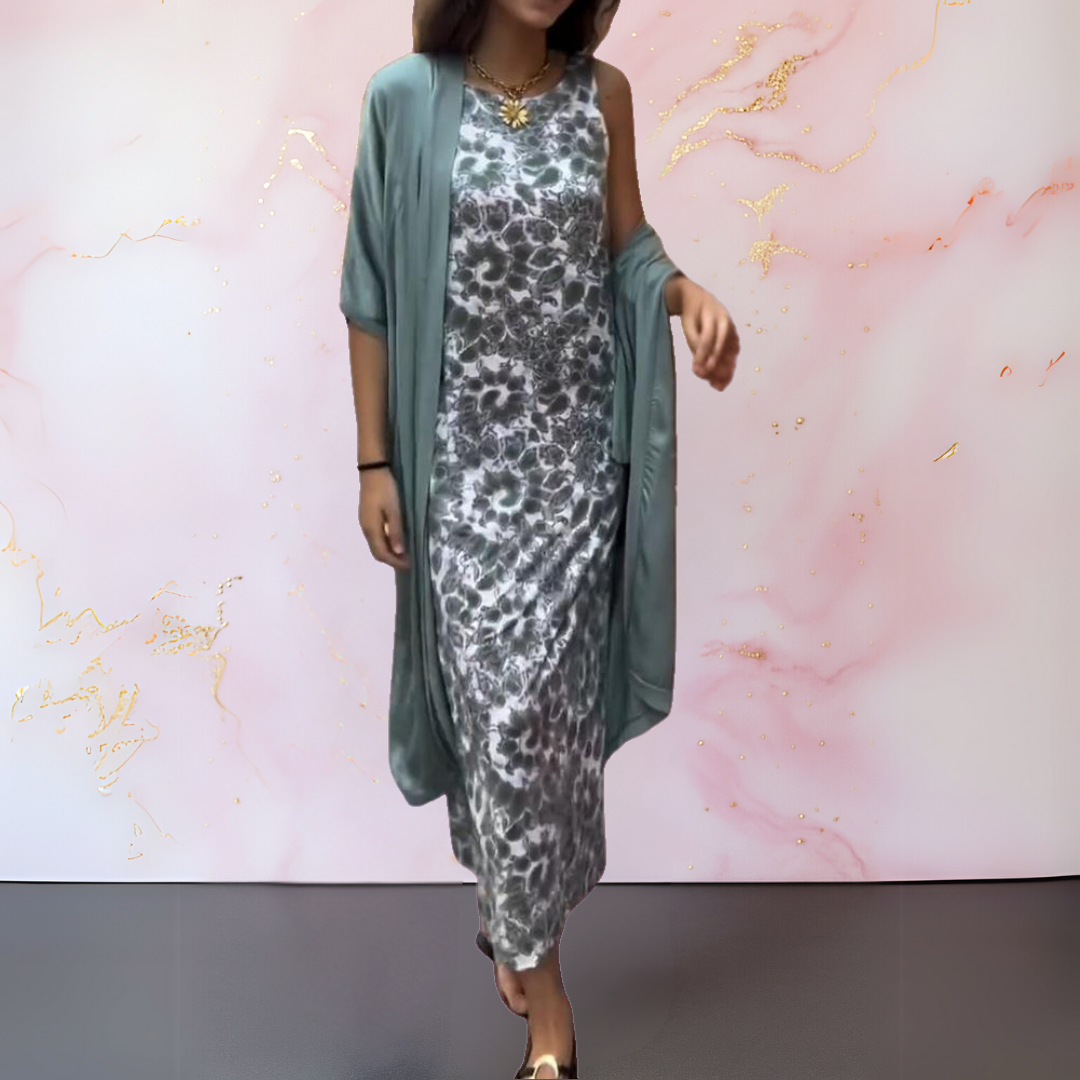 Melanie | Elegante Jurk met Vest