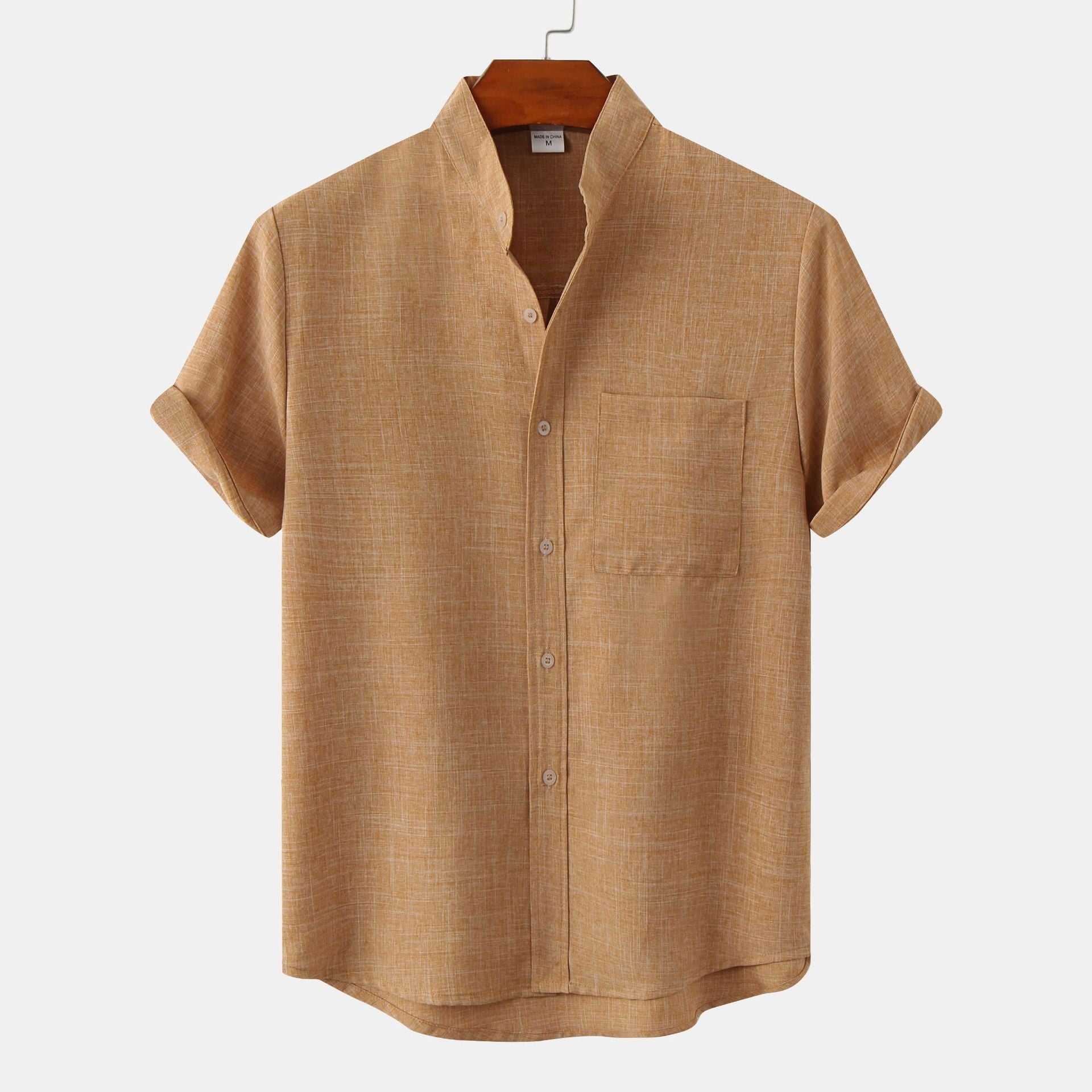 Savrani™ | Katoenen shirt met knopen.