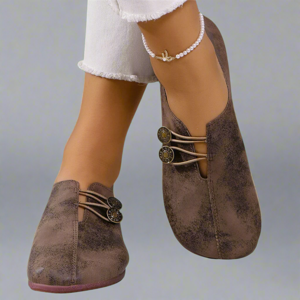 Kreszentia | Instappers gemaakt van hoogwaardig geitenleer