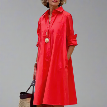 Meta | Handgemaakt midi-jurkje