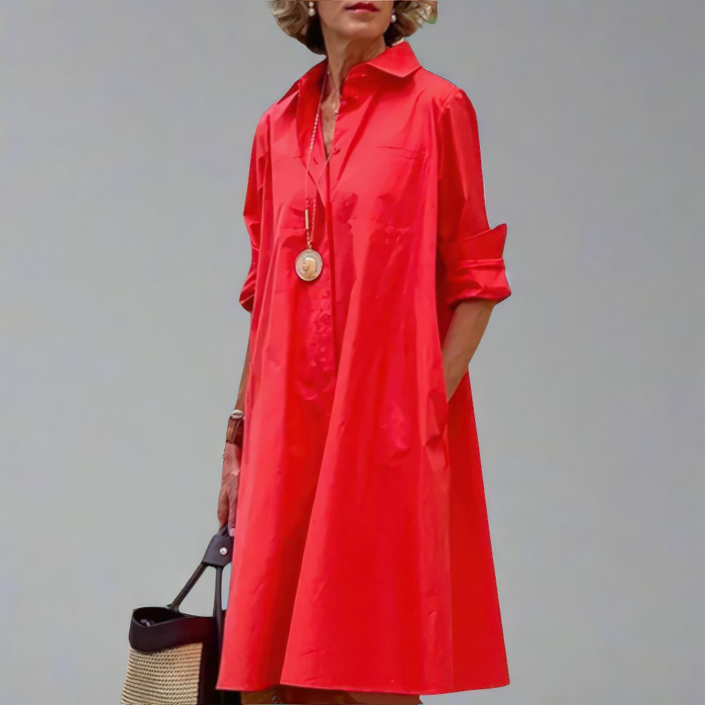 Meta | Handgemaakt midi-jurkje