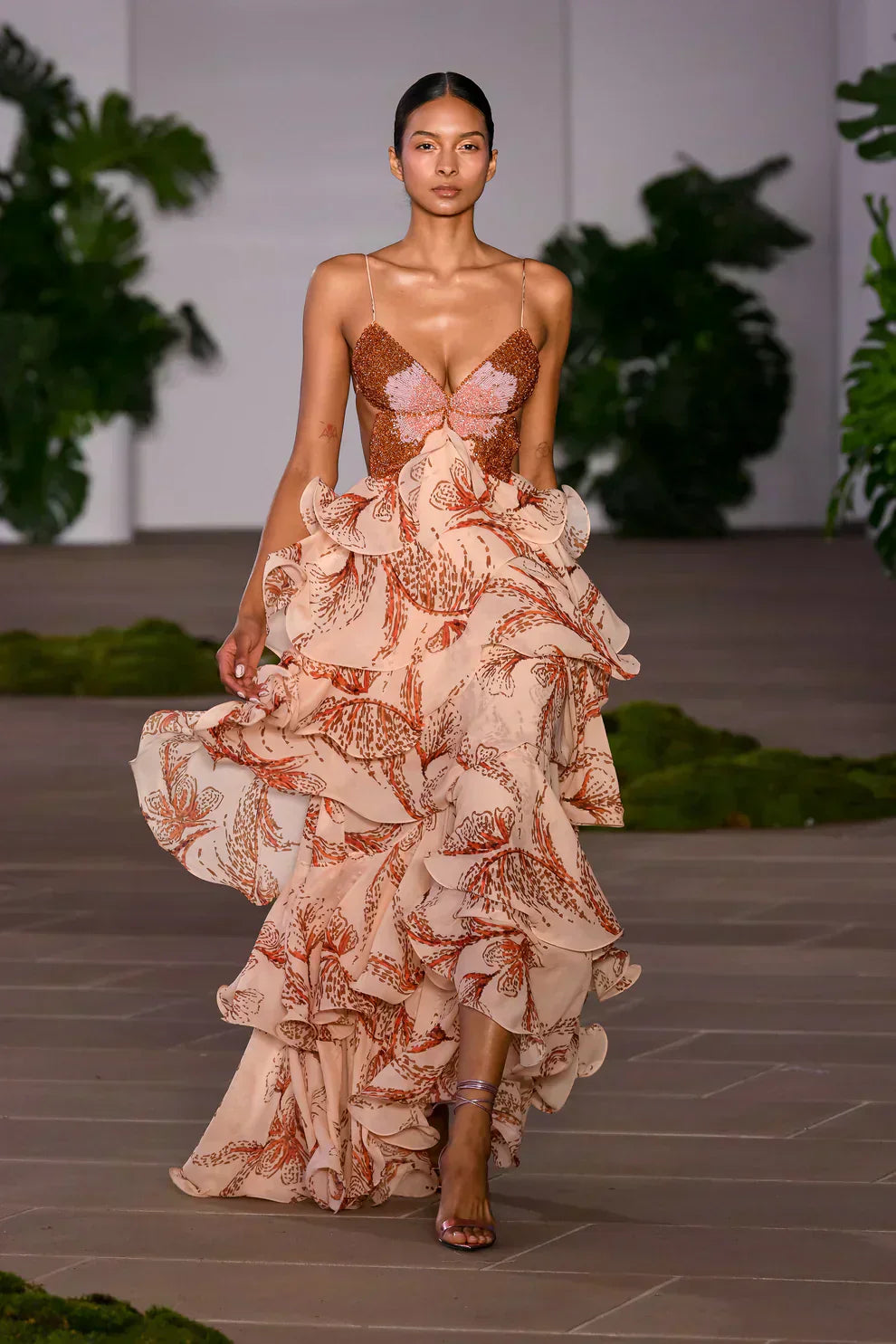 Nahia | Jurk met Volants