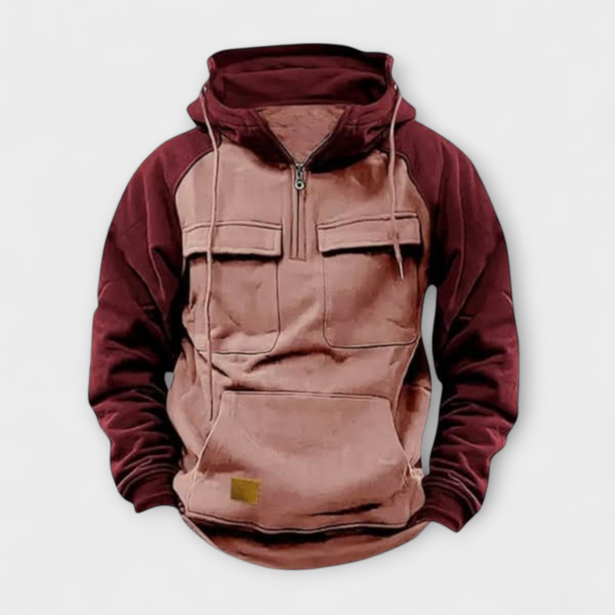 Andrien - Hoodie met Fleecevoering