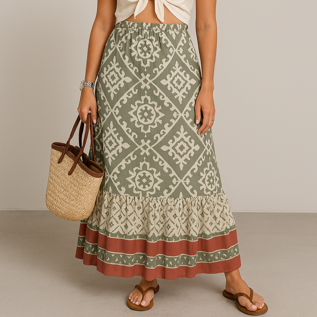 Cassey™ | Boho-stijl Rok