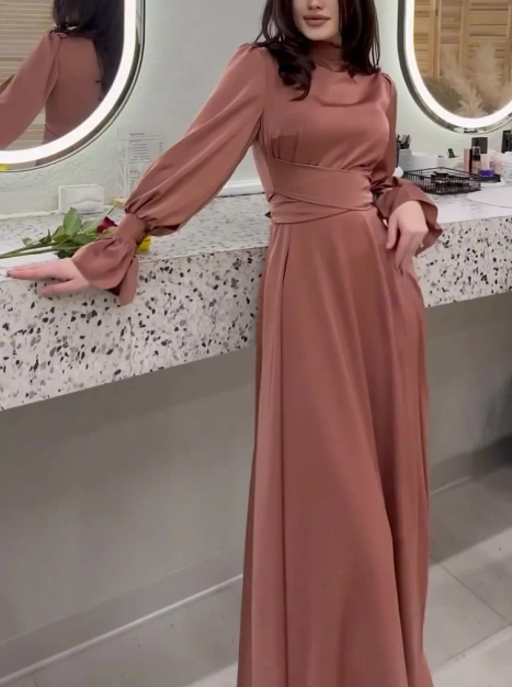 ItalianFrost - Chiffon Maxi Jurk