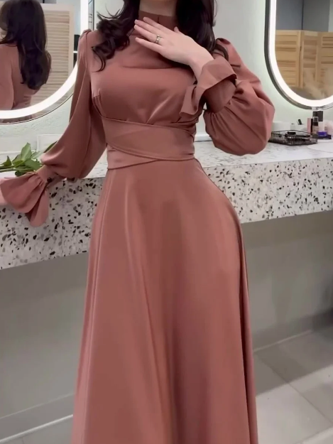 ItalianFrost - Chiffon Maxi Jurk