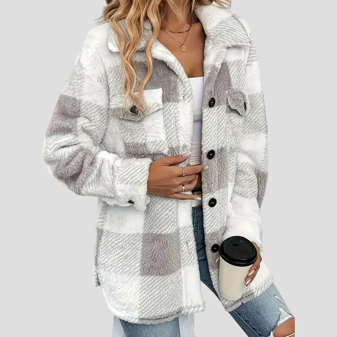 Louisette | Stijlvolle, oversized jas