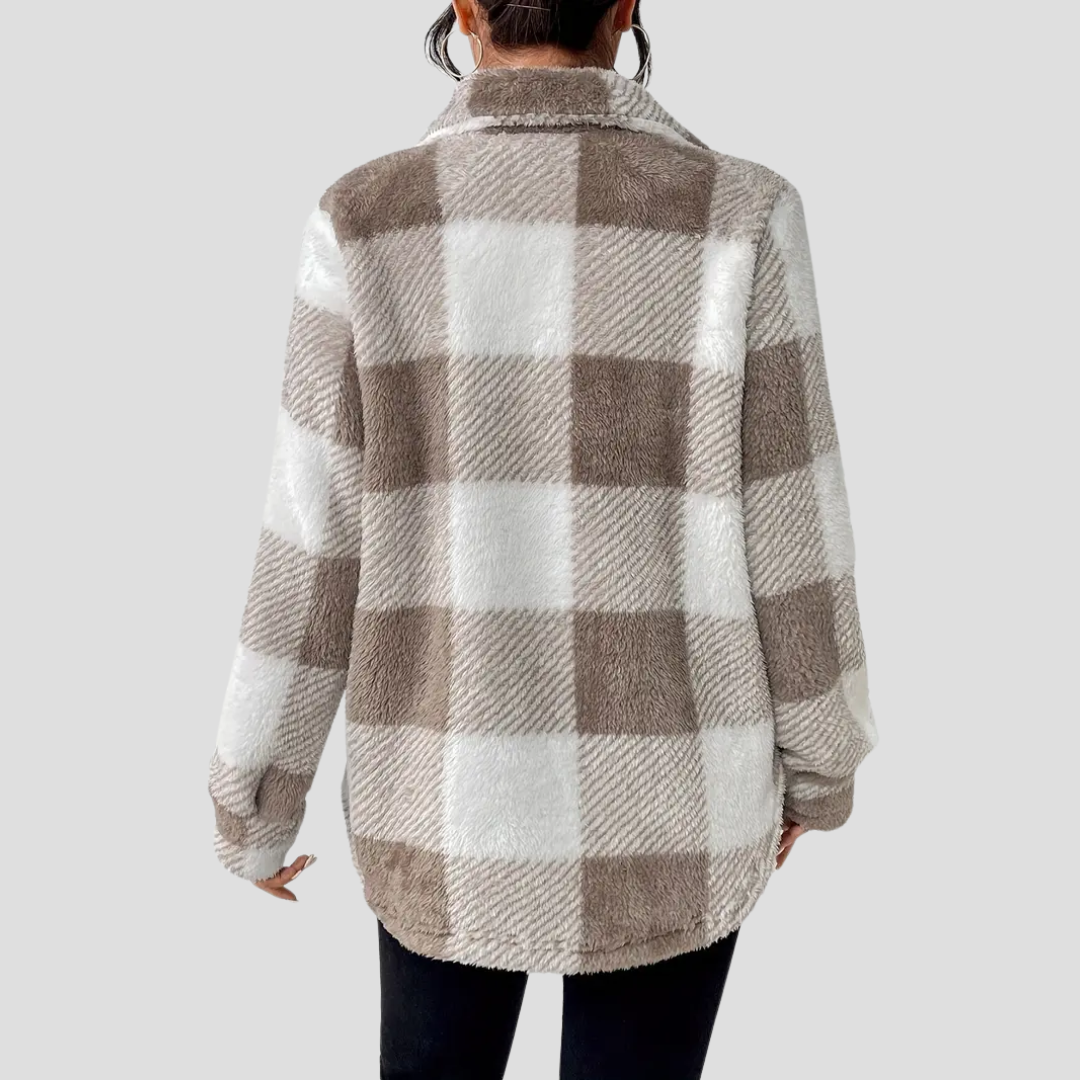 Louisette | Stijlvolle, oversized jas