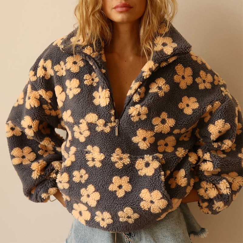 Daisy | Polar fleece trui Bloom
