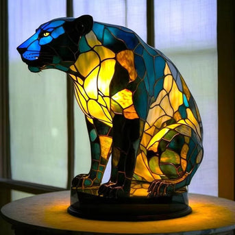 Fauve | Lampa Panther Magisch in kleurrijk glas