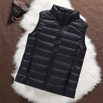 Padded Isa Vest | Zwart