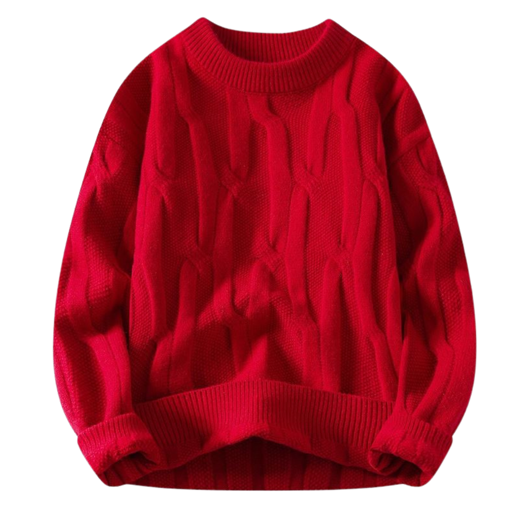 Premium Trui met Vlechtpatroon