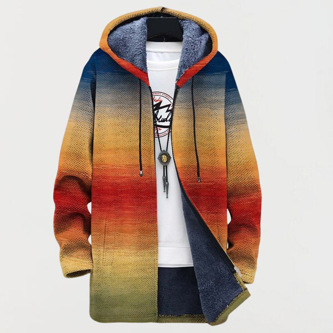 Nova | Hoodie met Verloop van de Zonsopgang