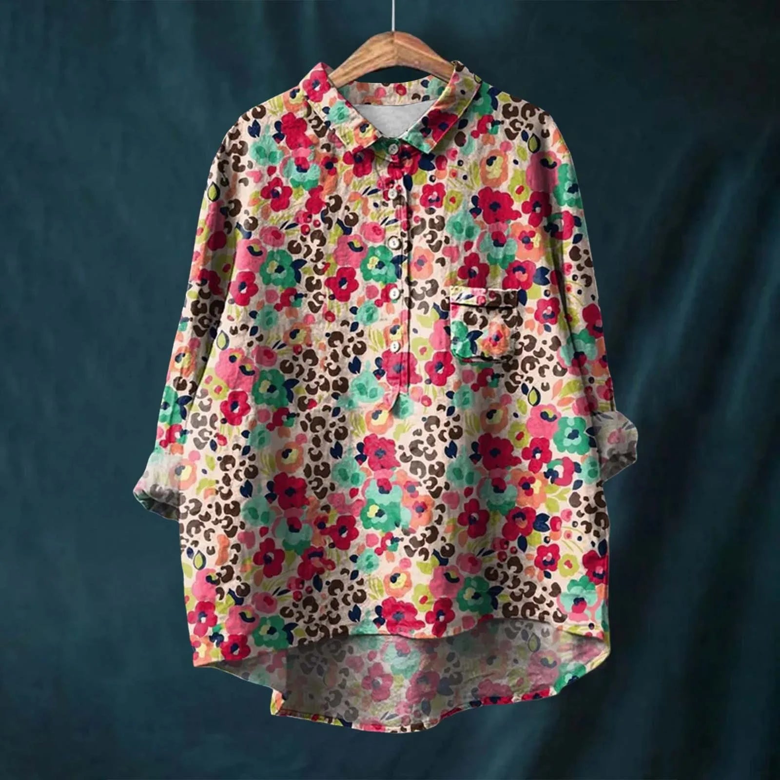 Natasha | Elegante Bloemen Blouse
