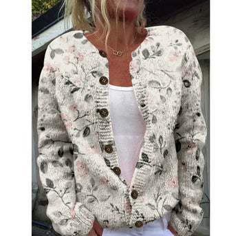 Beverly | Stijlvolle cardigan met print