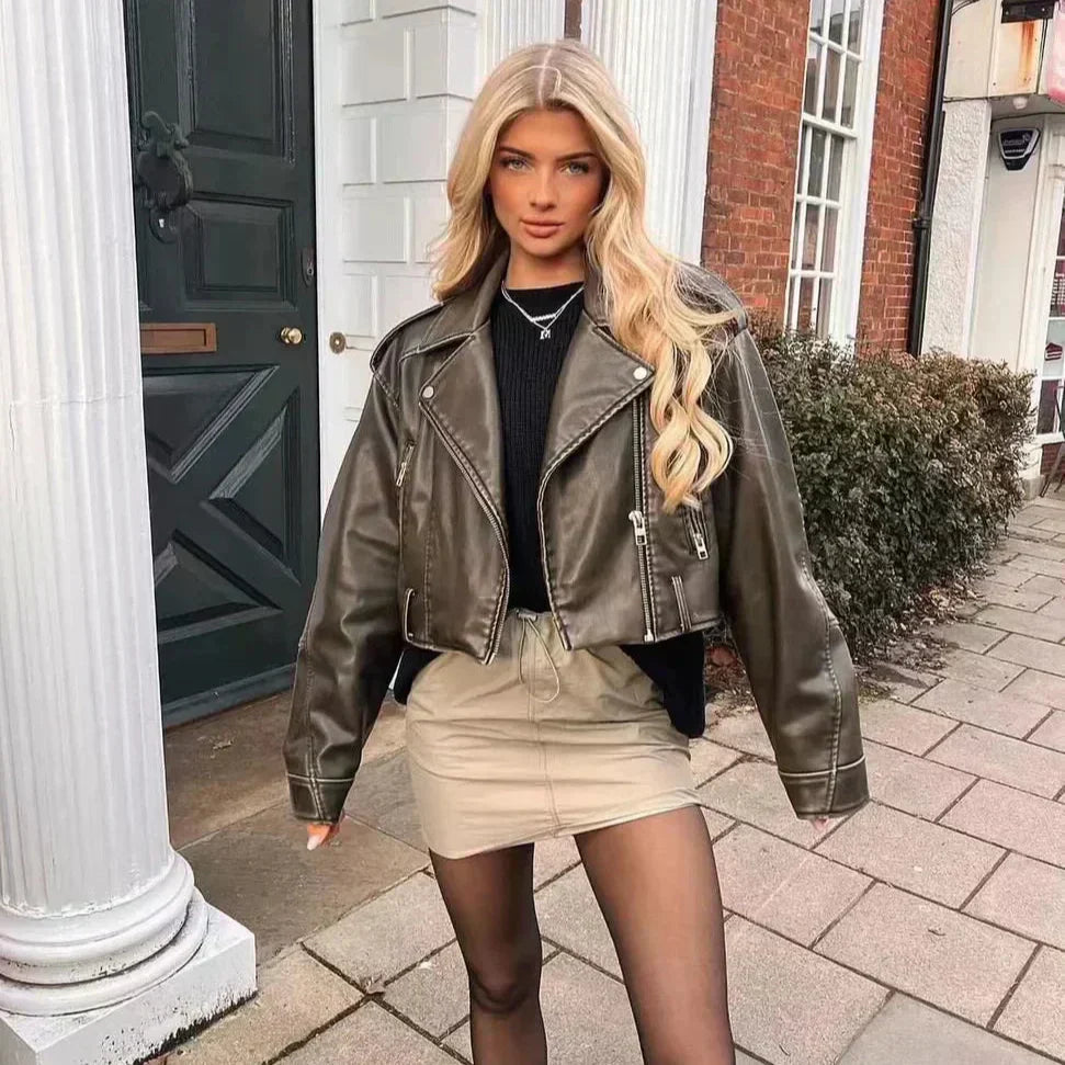 Bellini | Veelzijdige leren jas van hoge kwaliteit