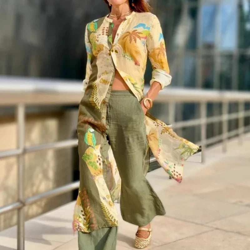 Miréliane – Elegante linnen set