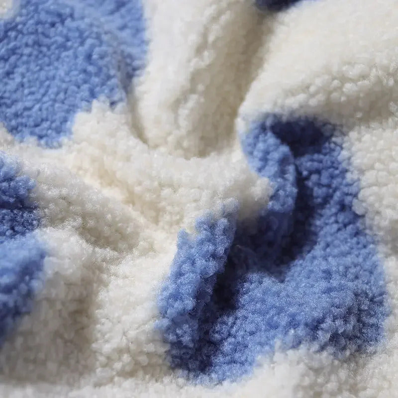 Amelia – Dubbelzijdige Jas met Hartmotief