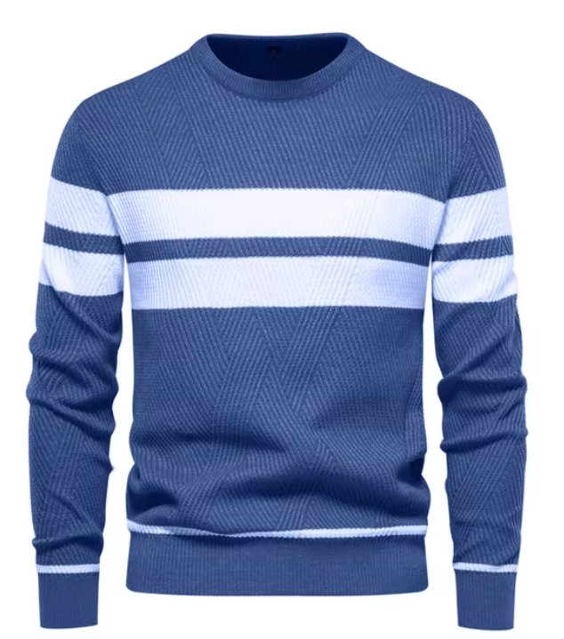 Sébastien™ | Bicolor Contrast Sweater