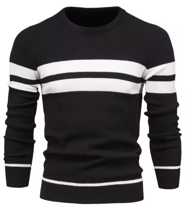Sébastien™ | Bicolor Contrast Sweater
