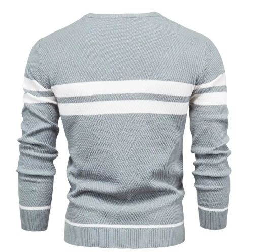 Sébastien™ | Bicolor Contrast Sweater