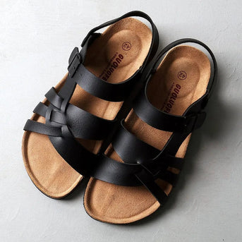 Judit™ | Leren Sandalen