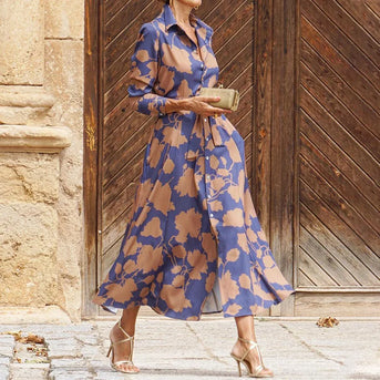 Élise | Elegante jurk met lange mouwen