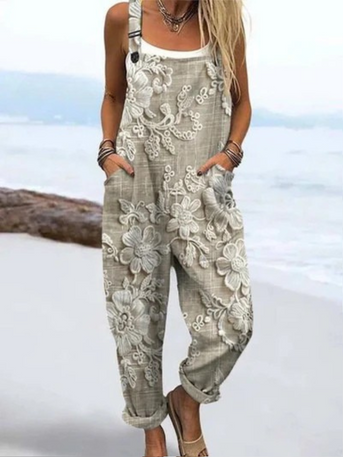 Davi™ – Artistieke Katoenen Jumpsuit