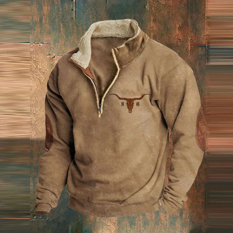 Tomasz™ | Polar Pullover met Kwart Rits