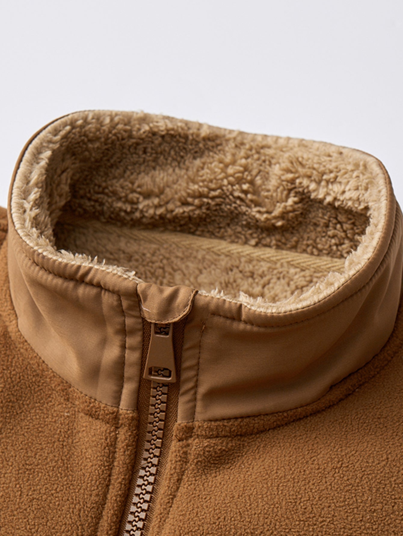 Polar Fleece Jas in Streetwearstijl