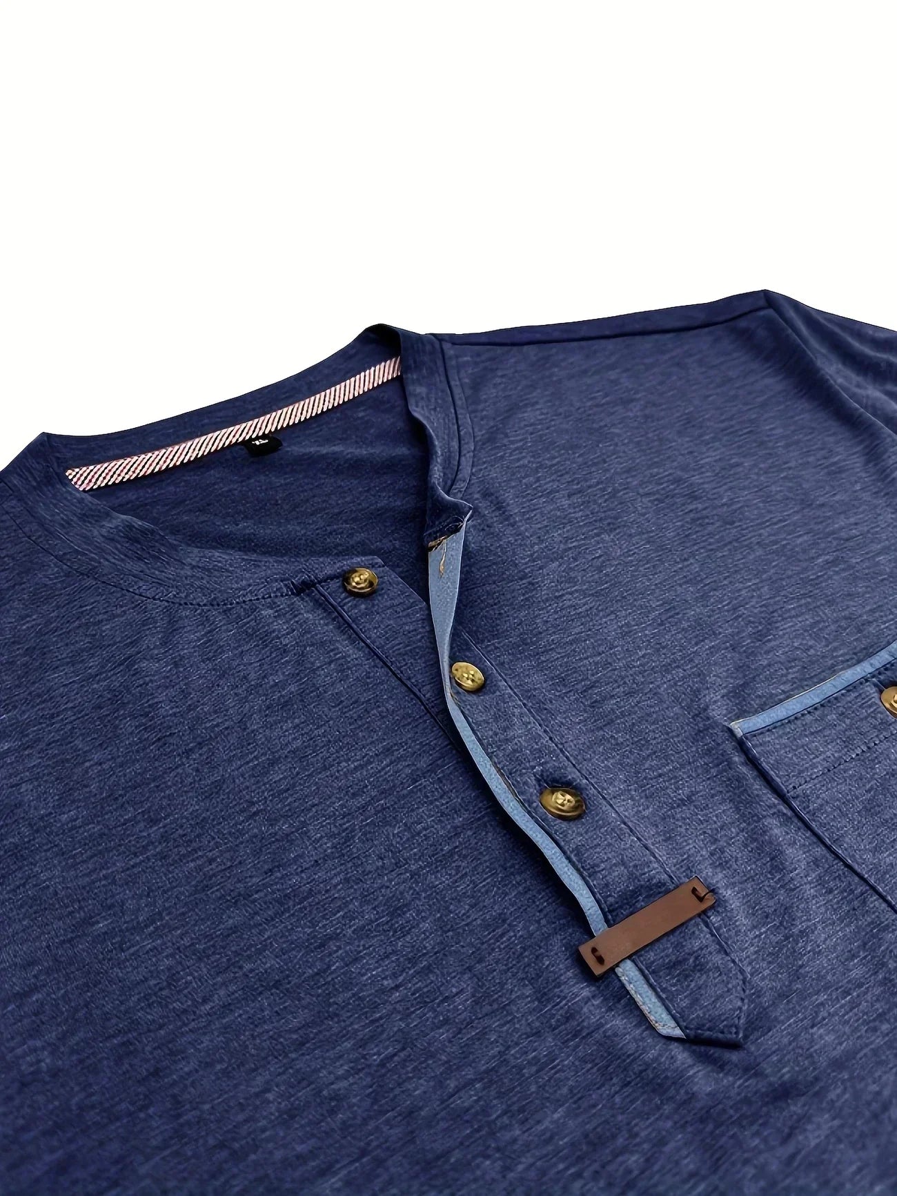 Savrani™ | Elegante T-shirt met ronde hals en zak