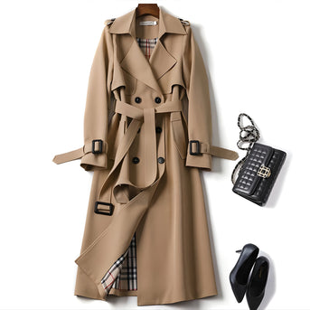 Xanthippe™ | Elegante Trenchcoat met Tijdloos Stijl