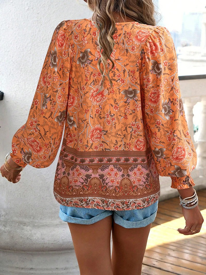 Arya | Boho Blossom Jongens Blouse