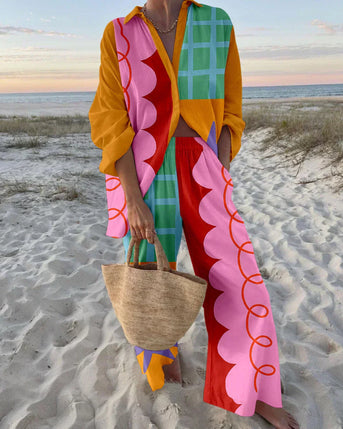 Arianna™ | Multikleurige Set met Patroon