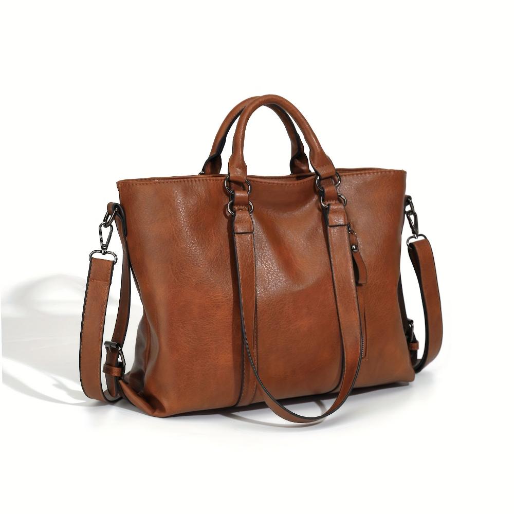 Bianca | Vintage Tijdloze Shopper Tas met Verfijnde Elegantie