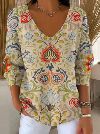 Melavie – Damestrui met elegante V-hals en slank, aansluitend model