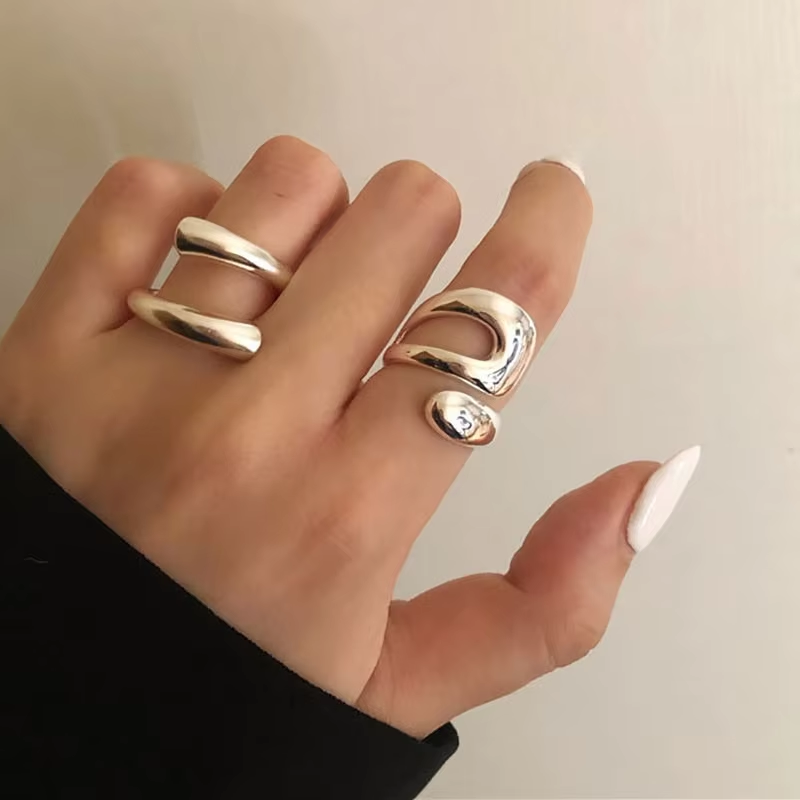 Set van Zilveren Ringen