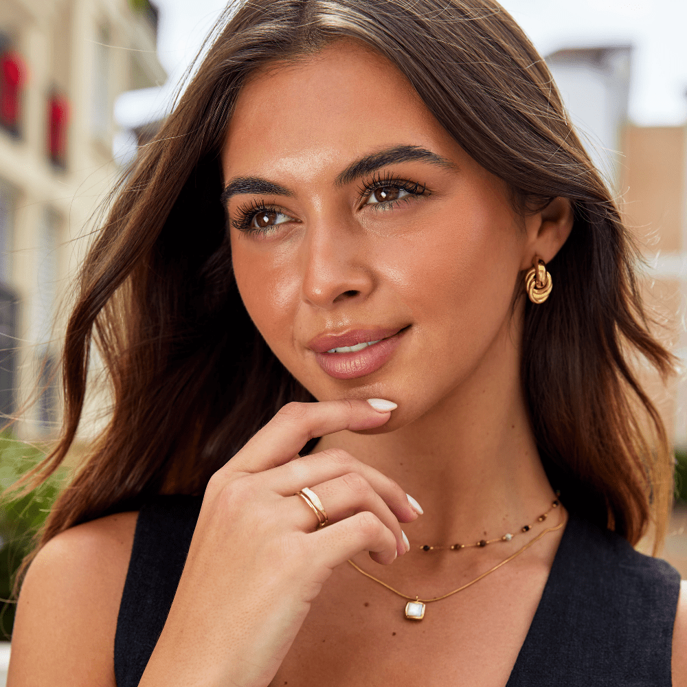 Gelaagde Gouden Ring Sahara