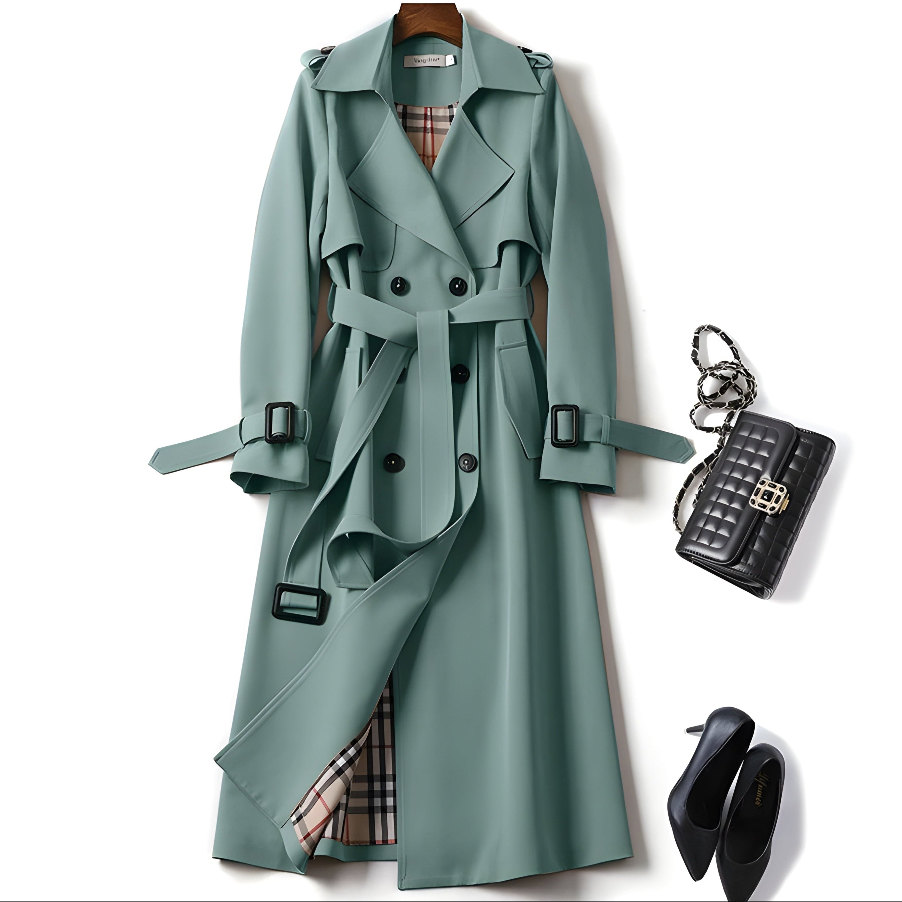 Xanthippe™ | Elegante Trenchcoat met Tijdloos Stijl