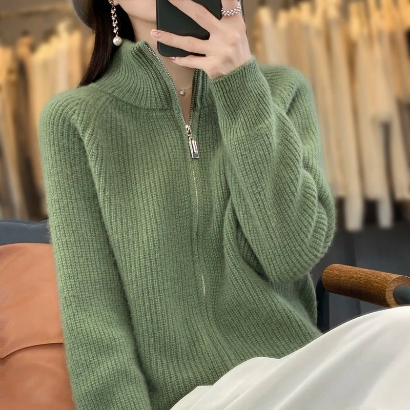 Wenen | Luxe Rits Cardigan