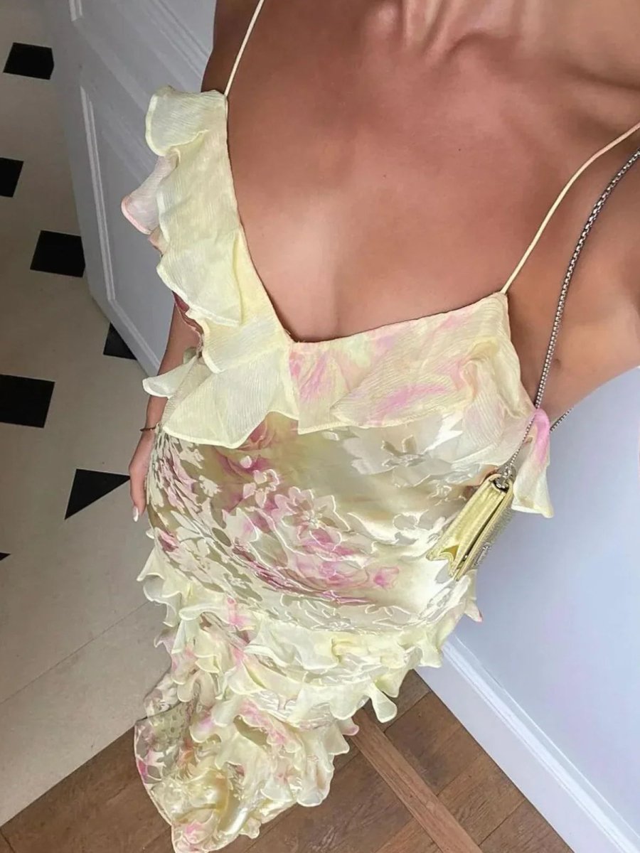 Beatrice | Dromerige Jurk met Ruffles